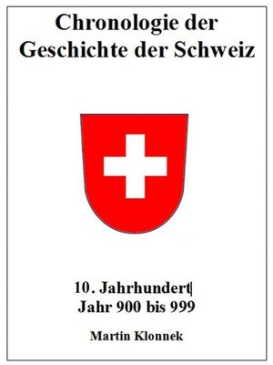 cover image of Chronologie Schweiz 10